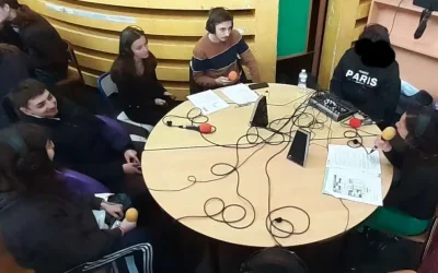 Table ronde réalisée avec des lycéens